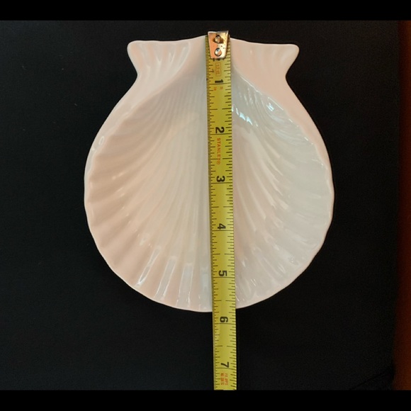 Bright White China Shell-Shaped Dish - Picture 14 of 14